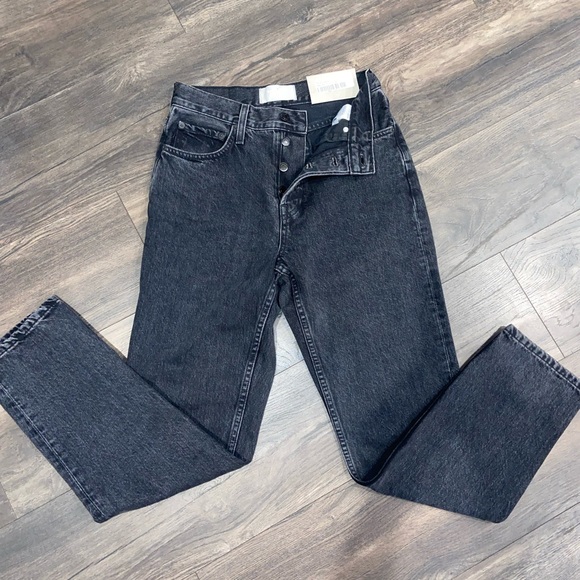 EVERLANE BLACK DENIUM JEANS - Picture 3 of 8